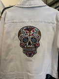 Sugar Skull Denim Jacket
