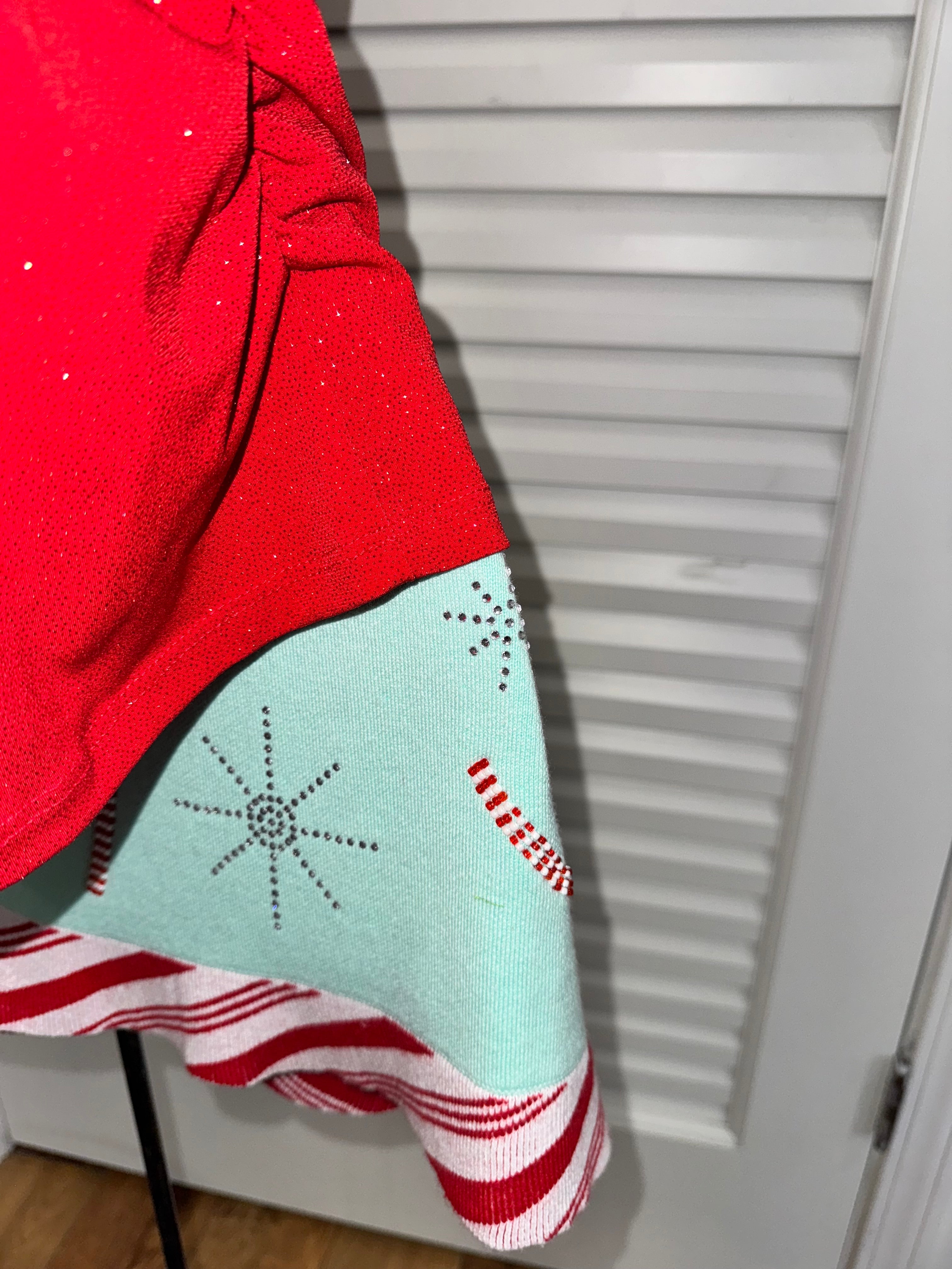 Queen of Sparkle - Candy Cane Skirt