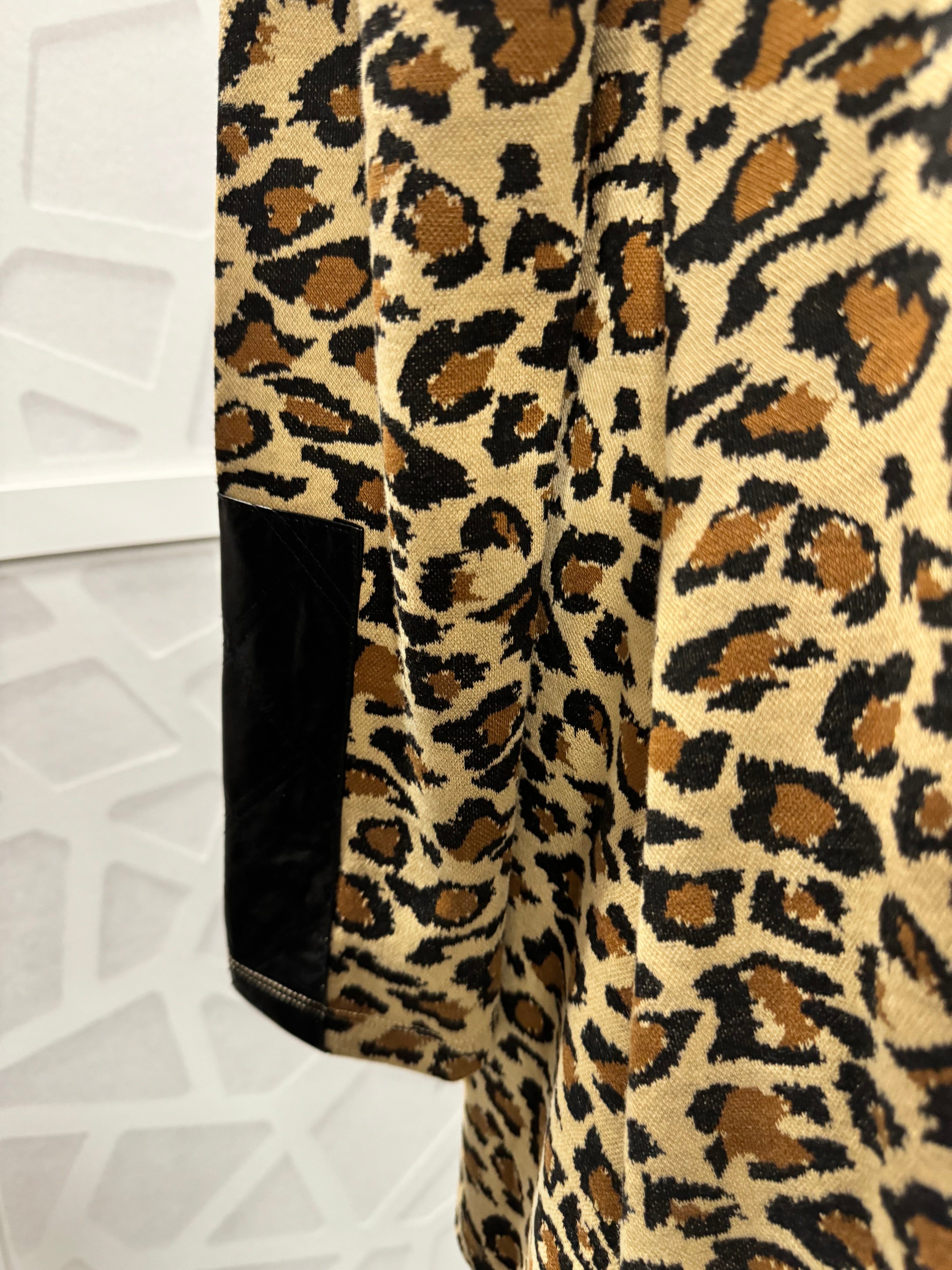 Tyler Boe - Gold Brown Cheetah Dress