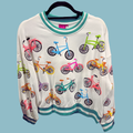 Queen of Sparkles Bicycle Sweatshirt
