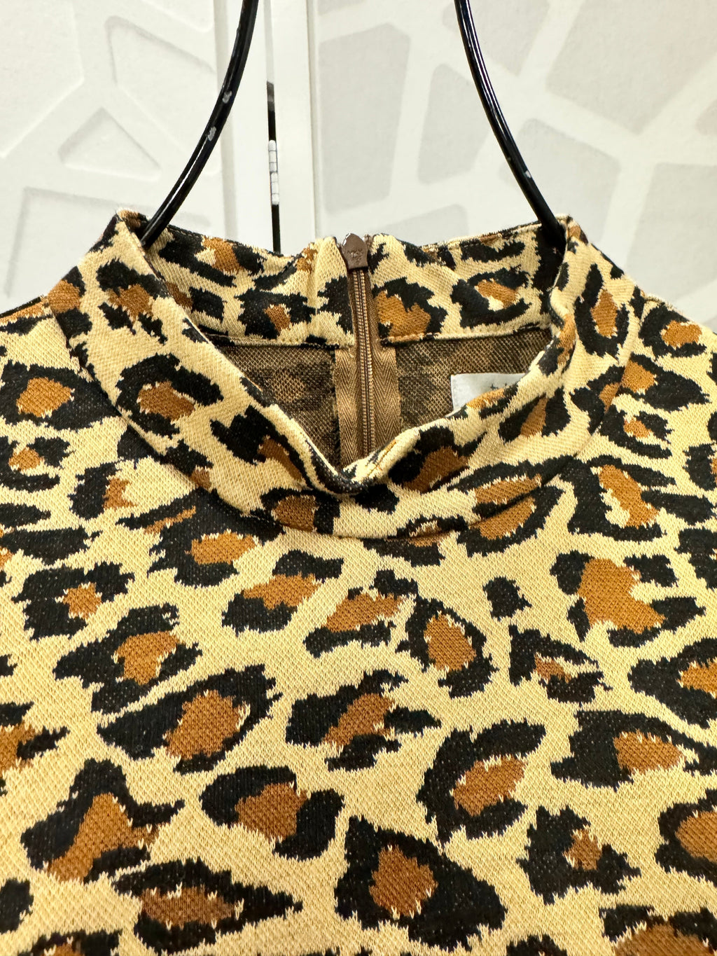 Tyler Boe - Gold Brown Cheetah Dress