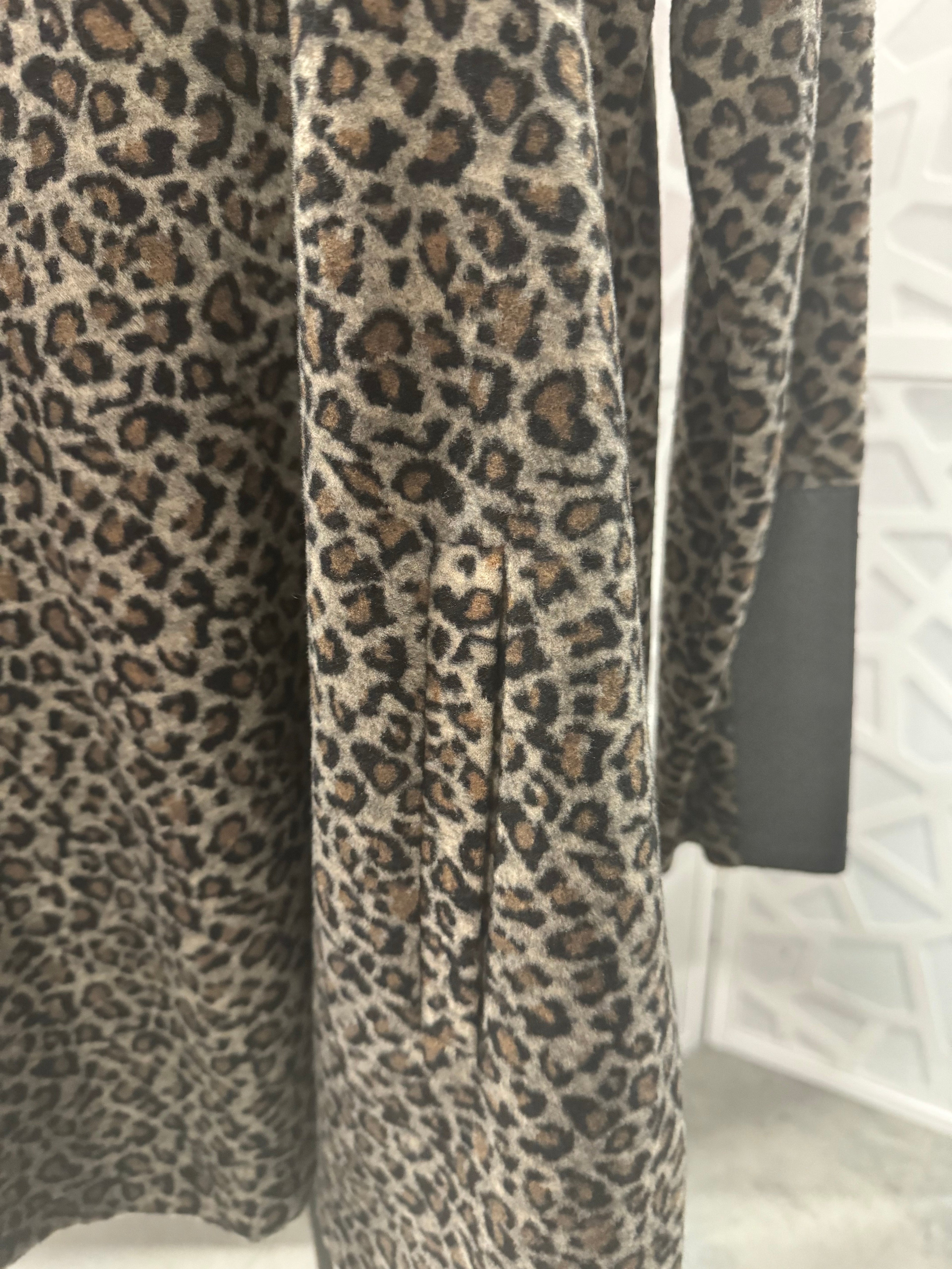 Tyler Boe - Leopard Print A-Line Dress