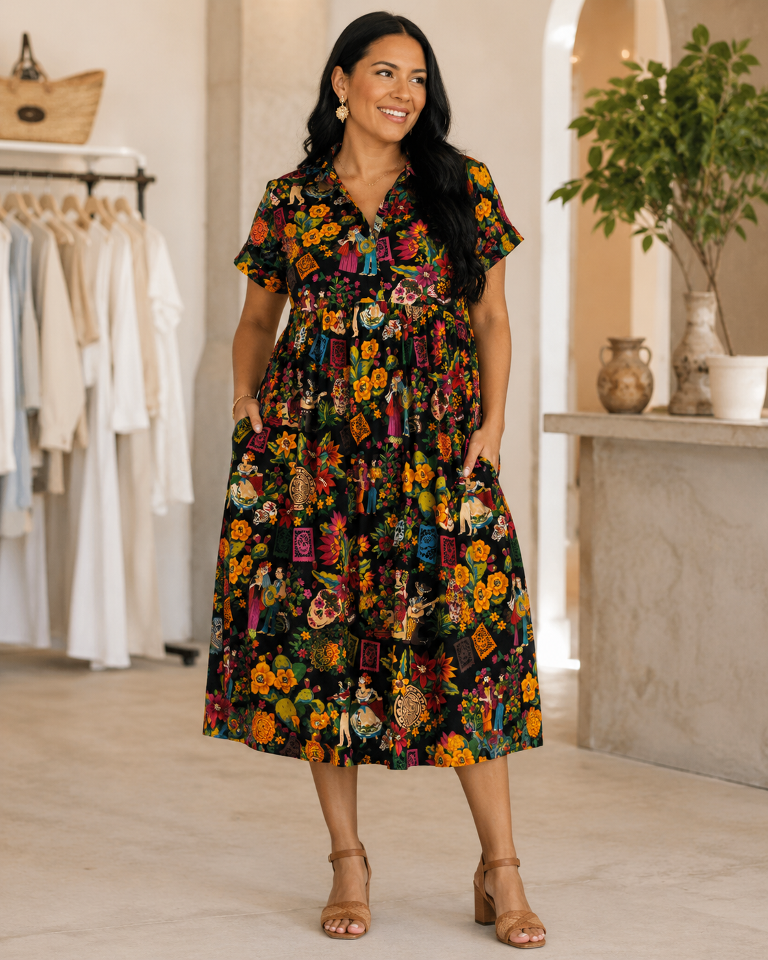 Uncle Frank Dia De Los Muertos Dress