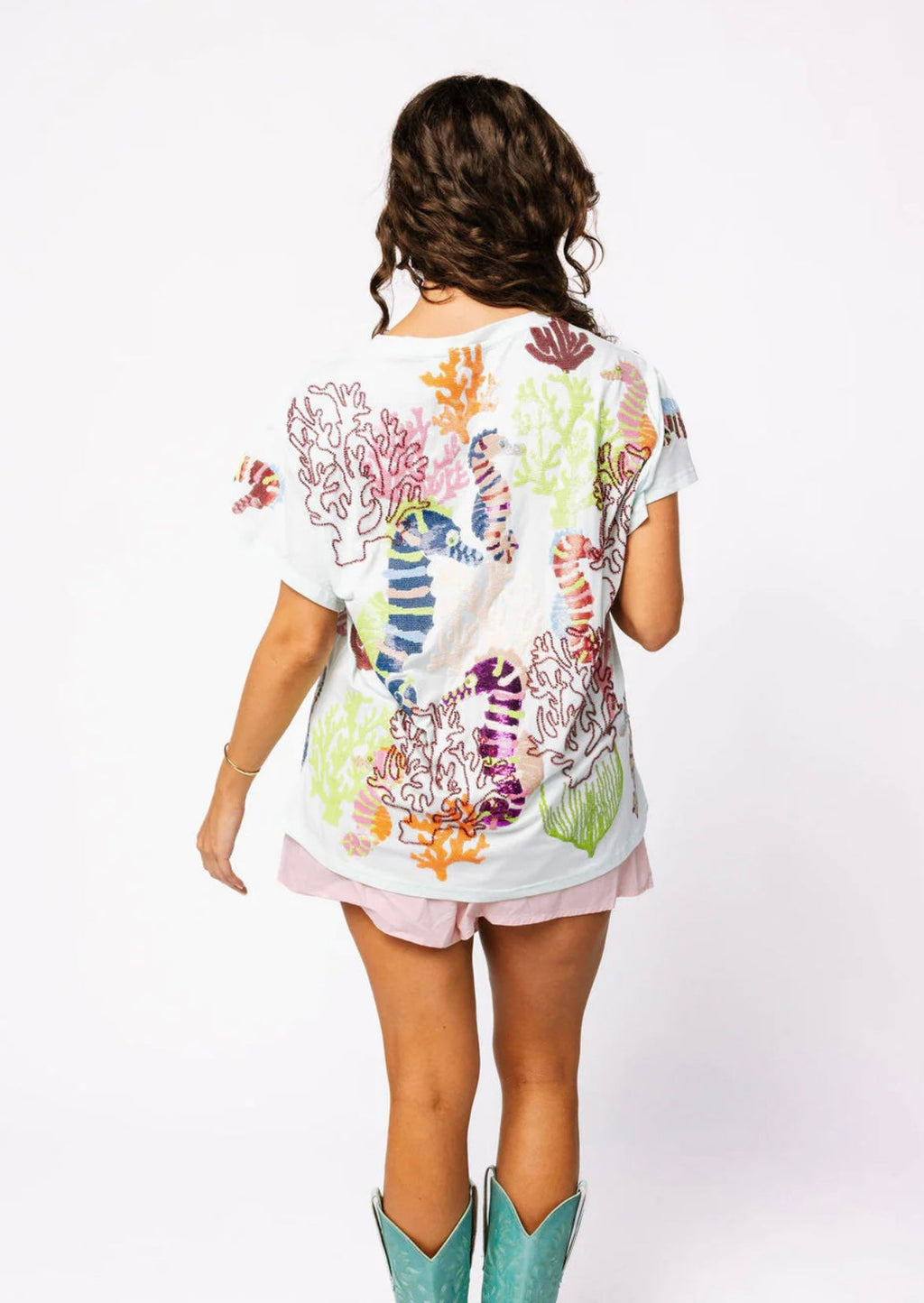 Queen of Sparkles - Under the Sea Tee