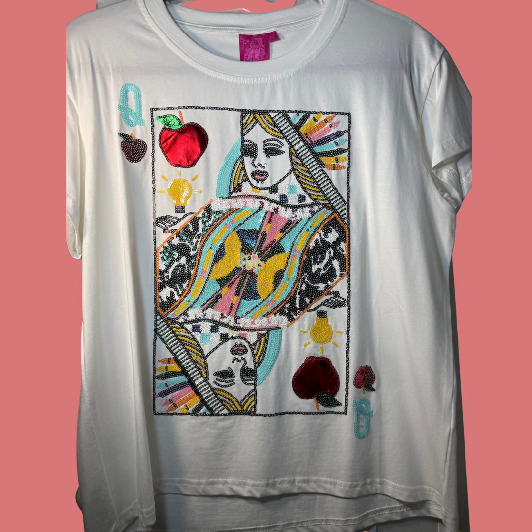 Queen of Sparkles - Apple Queen Tee