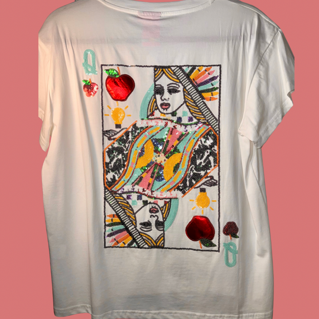 Queen of Sparkles - Apple Queen Tee