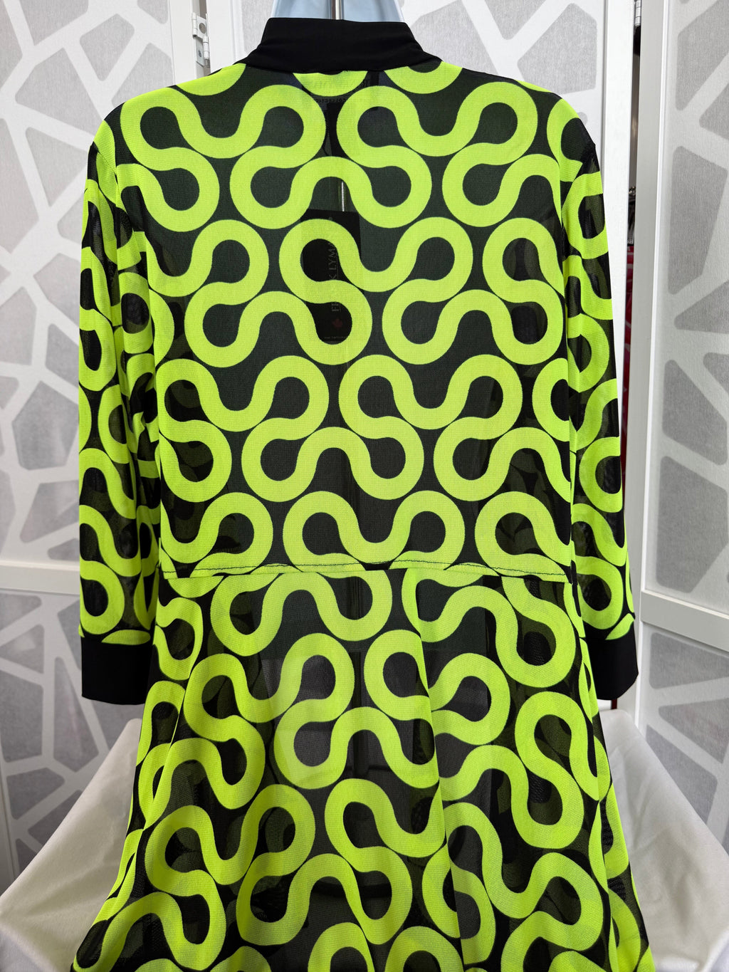 Frank Lyman - Lightweight Jacket Lime Green and Black