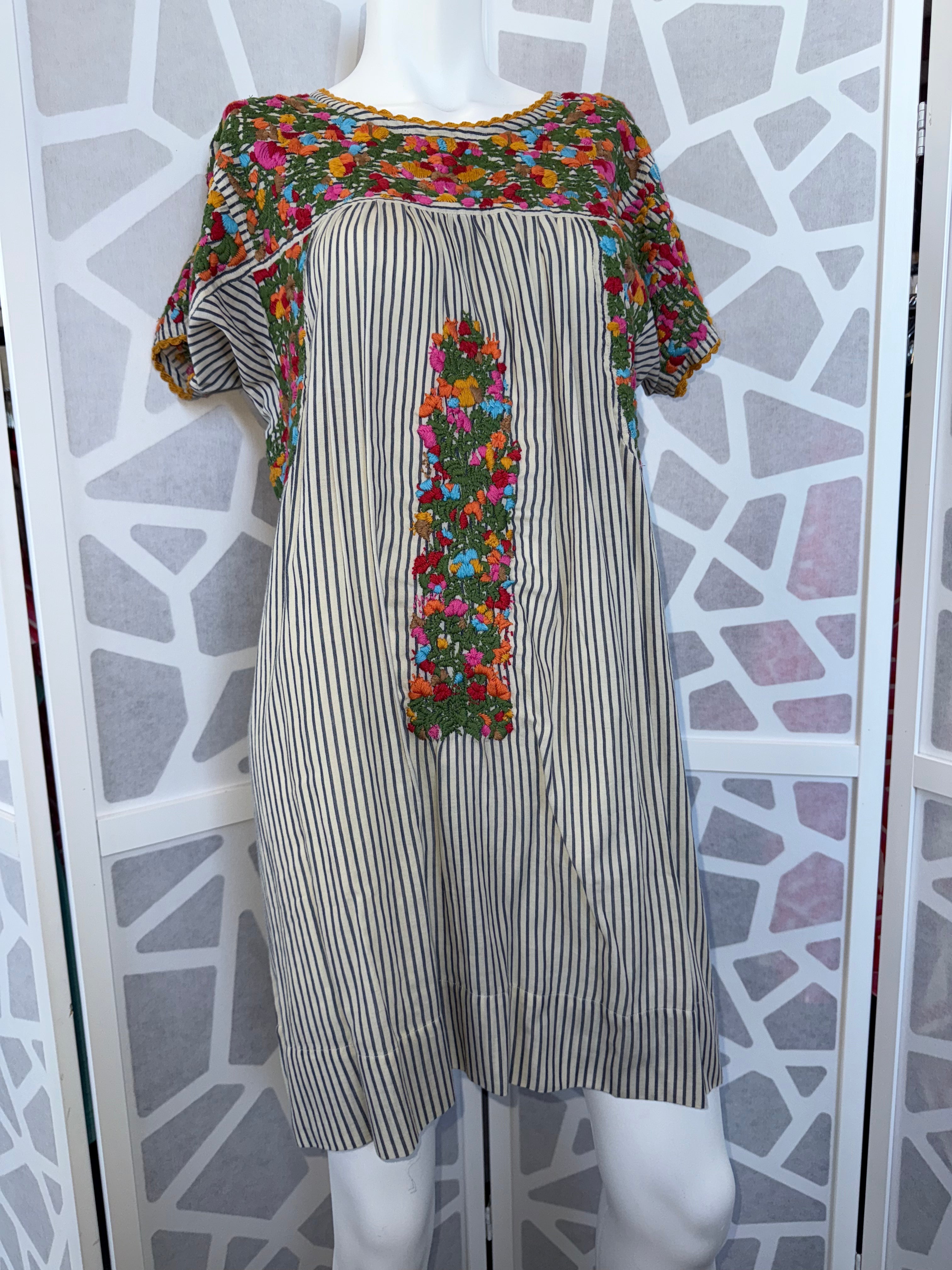 Sister Mary - Striped Mary Lou Mexican Dress