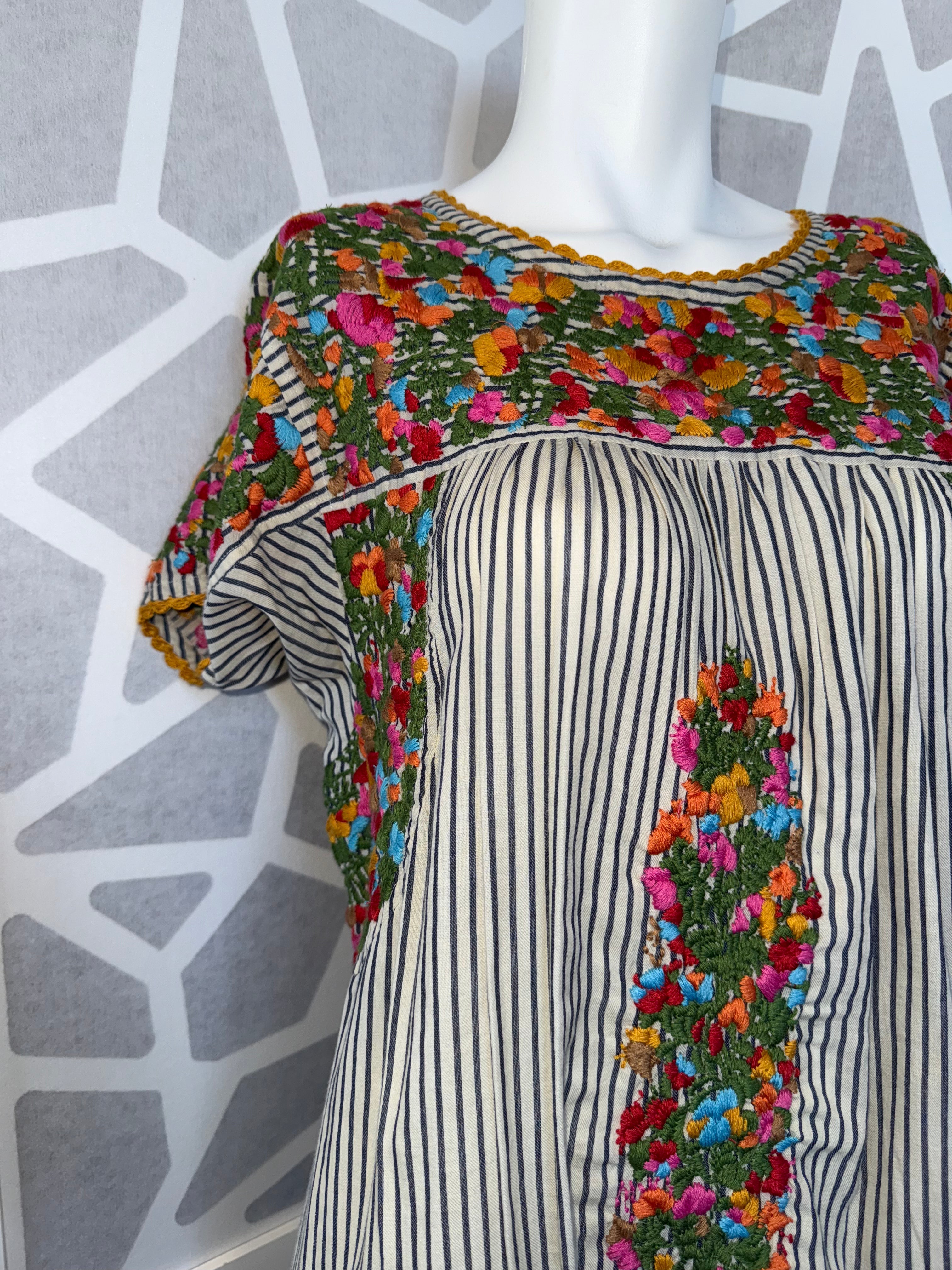 Sister Mary - Striped Mary Lou Mexican Dress