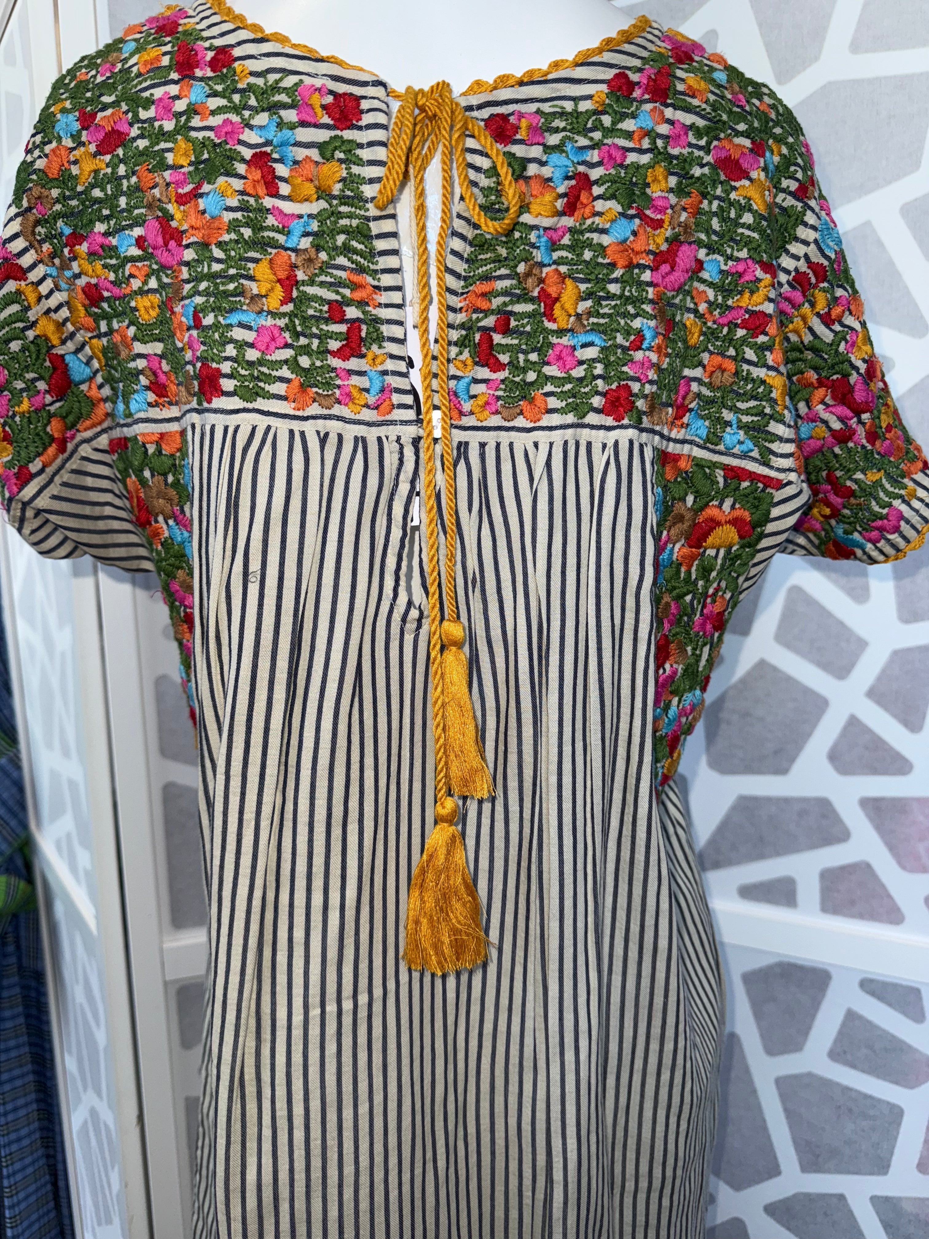 Sister Mary - Striped Mary Lou Mexican Dress