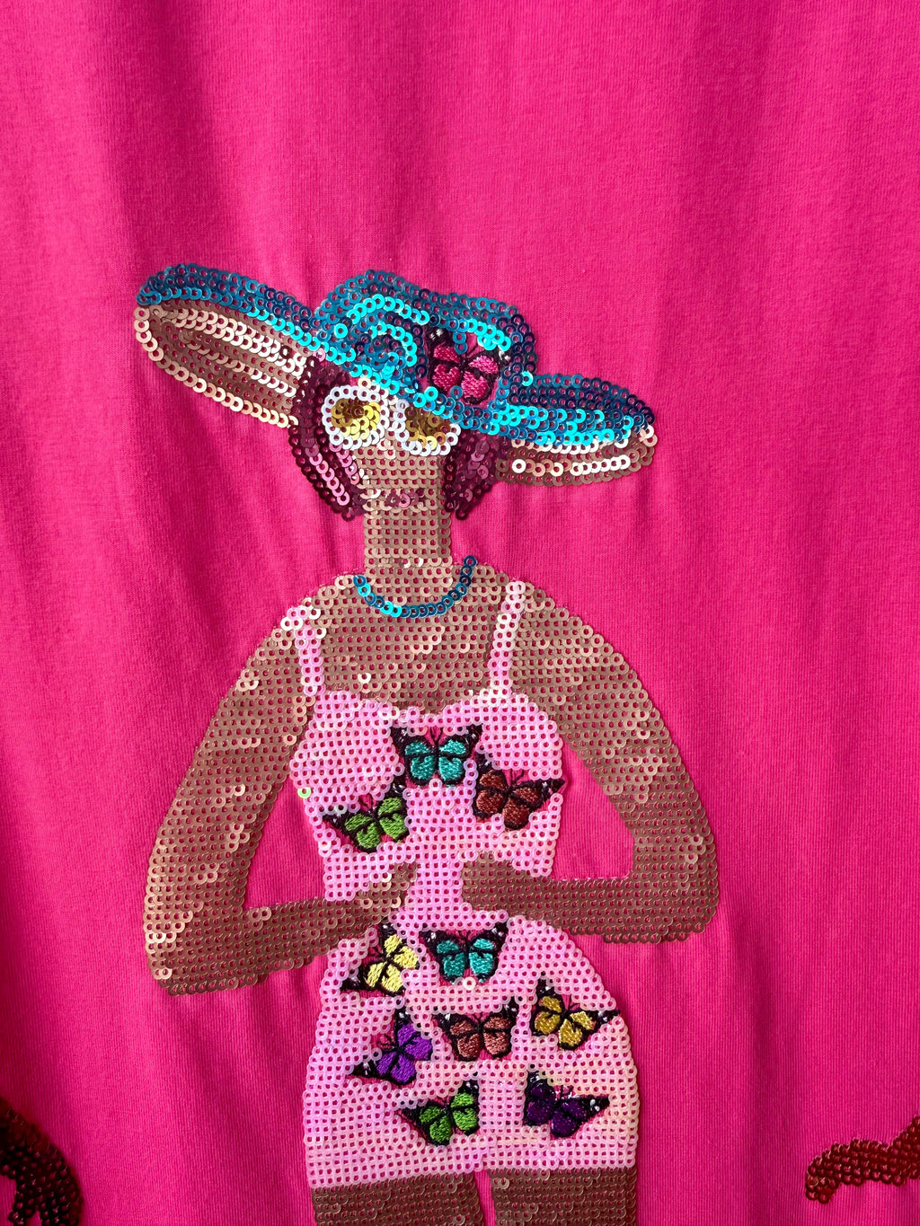 Queen of Sparkles - Pink People Mini Dress