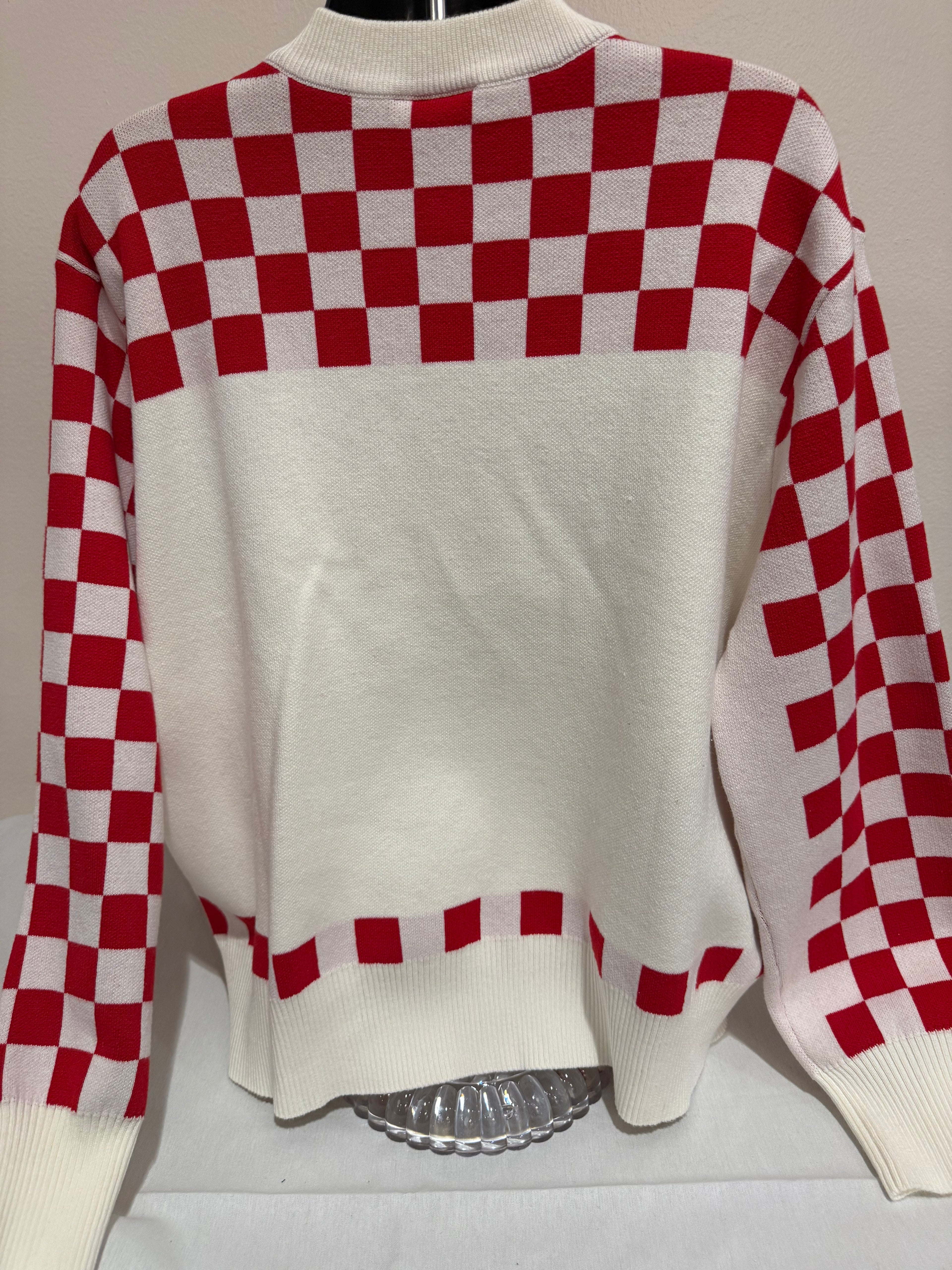 Queen of Sparkles - That's Amore Long Sleeve Sweater