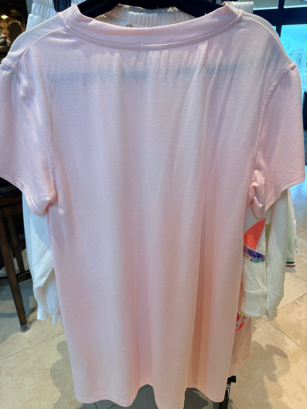 Mary Square Light Pink Beach Ball Dress