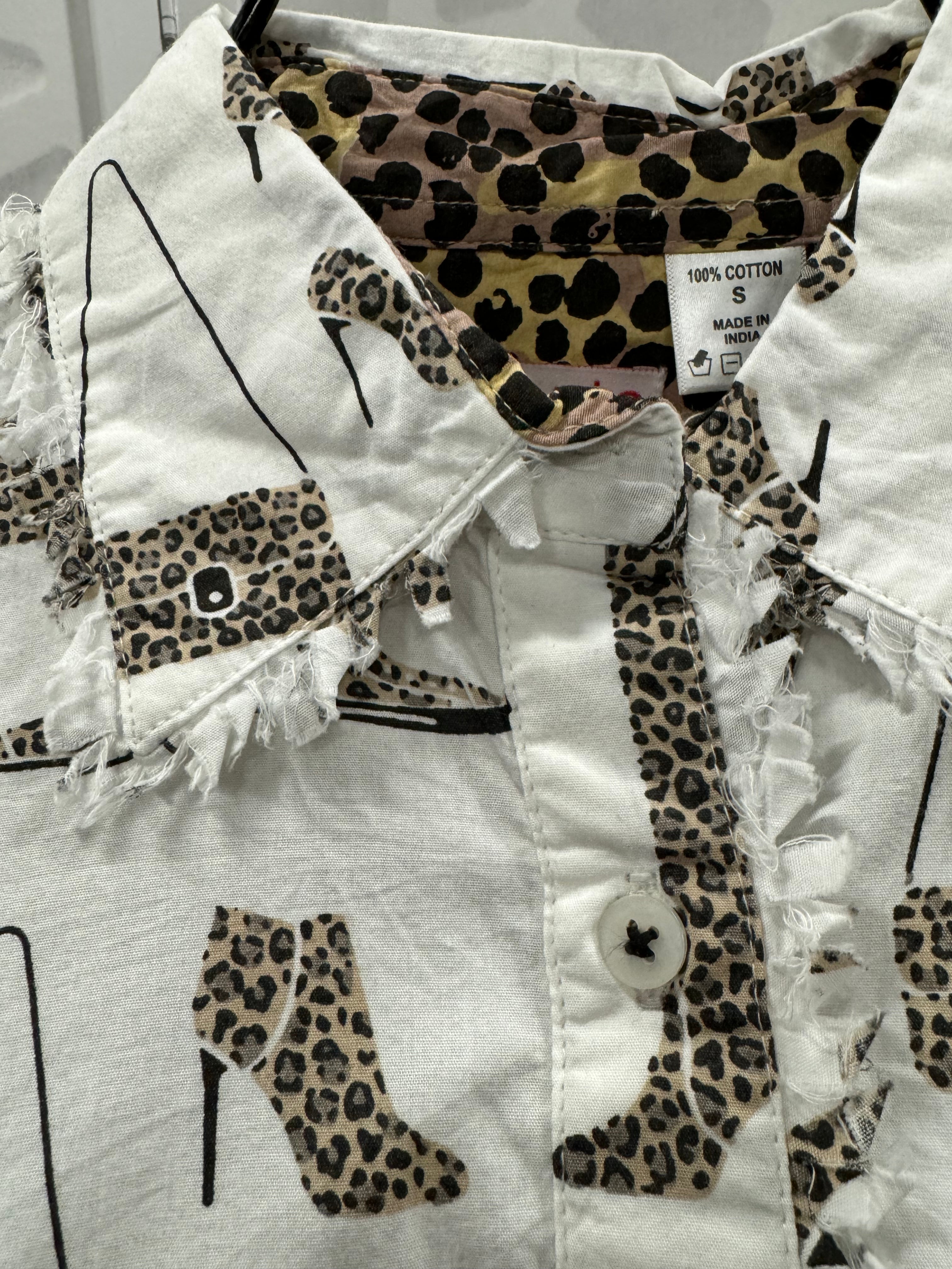 Tizzie - Fashionista Long Sleeve Button Up Top