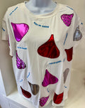 Queen of Sparkles-Chocolate Kisses Tee