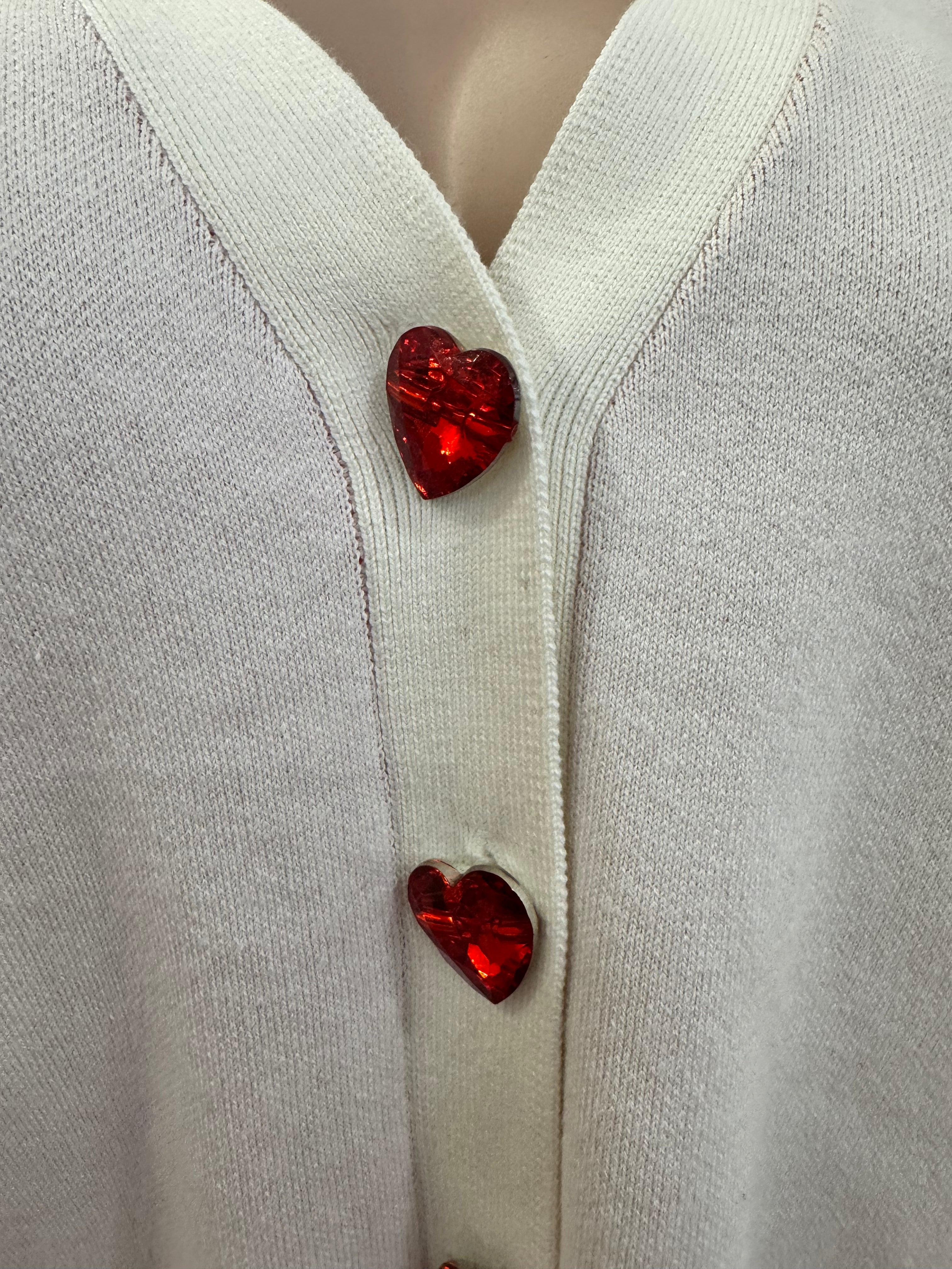 Queen of Sparkles-Queen of Hearts Cardigan