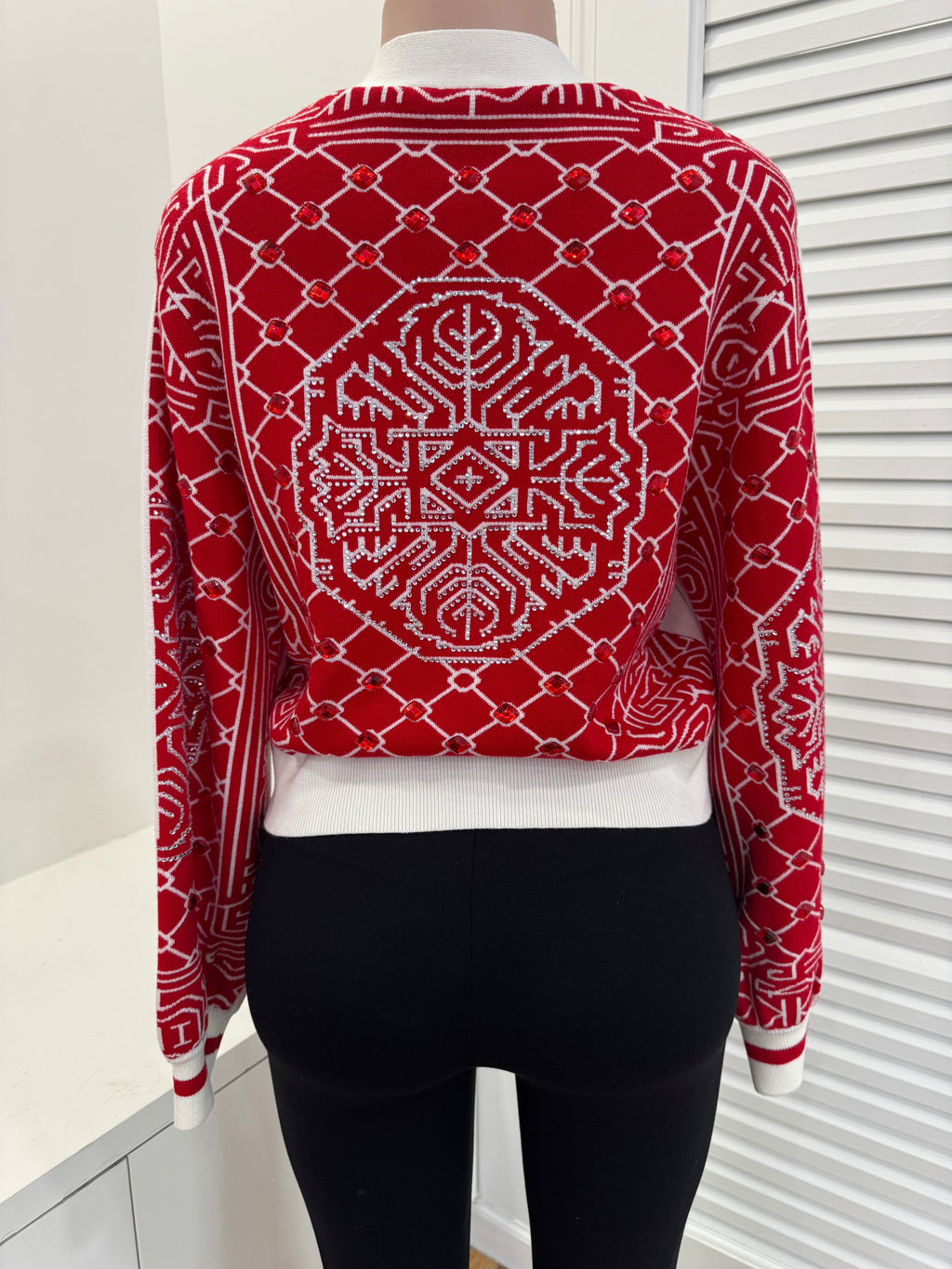 Queen of Sparkles-Queen of Hearts Cardigan