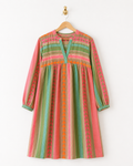 Ivy Jane Pink/Orange Aztec Dress
