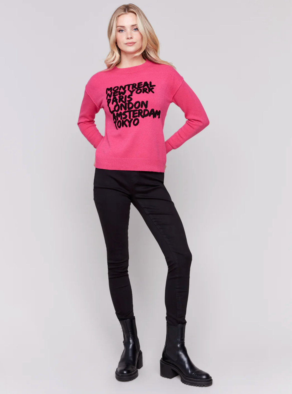 Charlie B - Cities Sweater Top