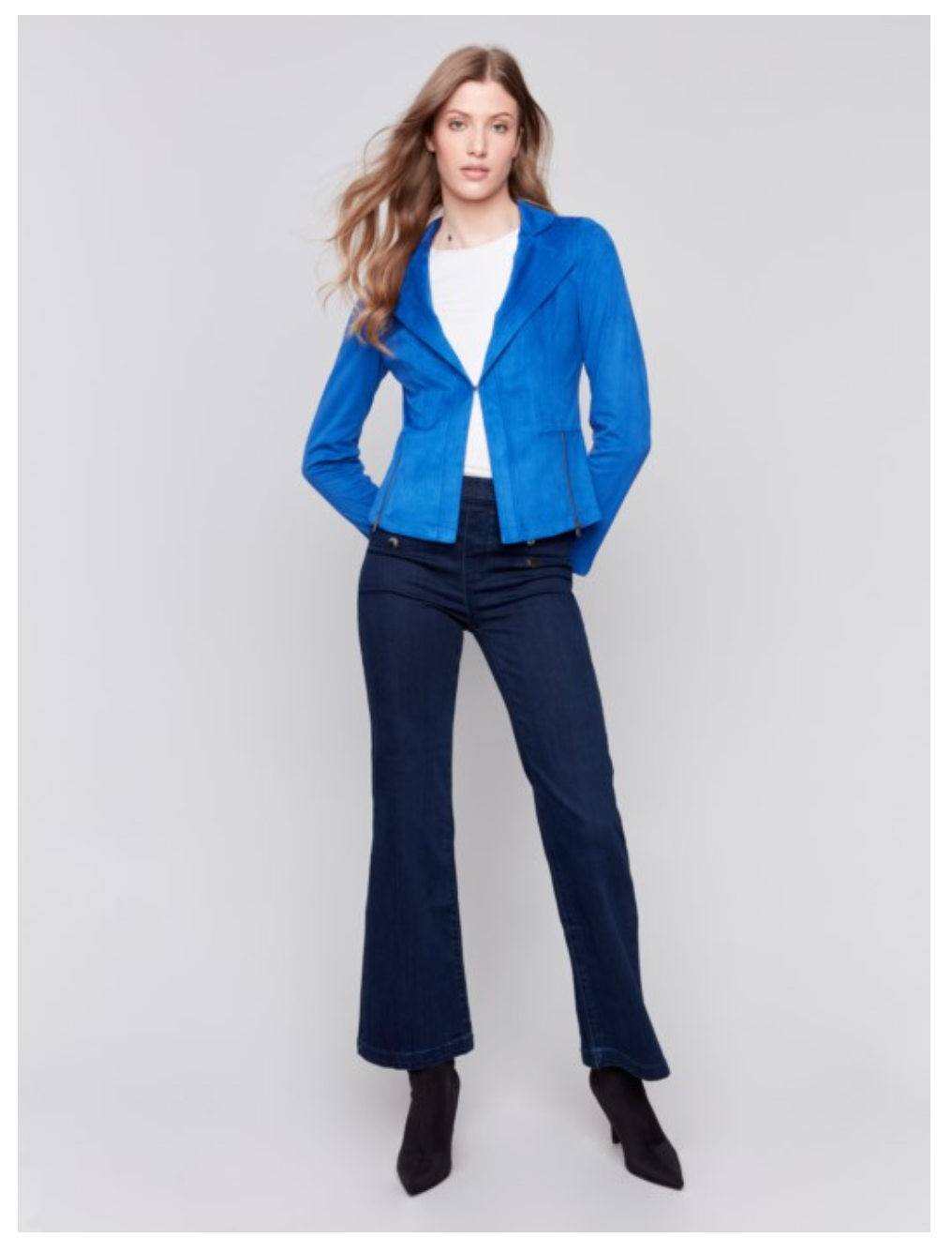 Charlie B - Vintage Faux Leather Motorcycle Jacket