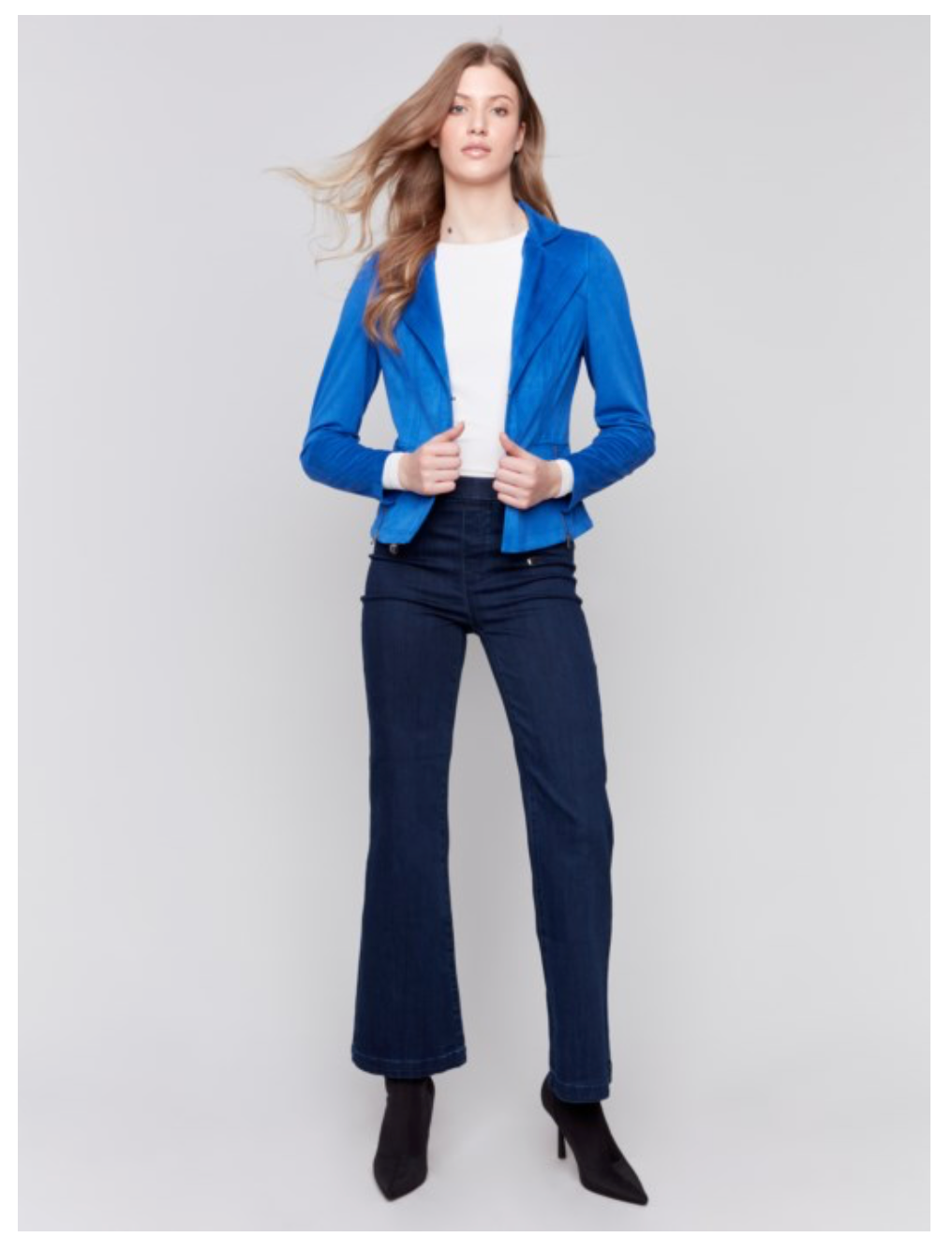 Charlie B - Vintage Faux Leather Motorcycle Jacket