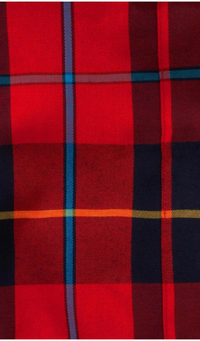 Gretchen Scott - Pull on Pants - Red Plaidly Cooper