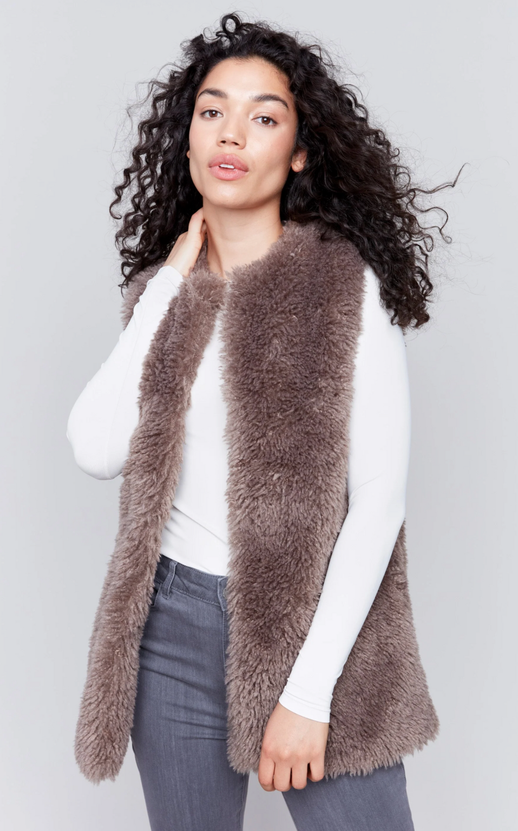 Charlie B - Faux Fur Vest