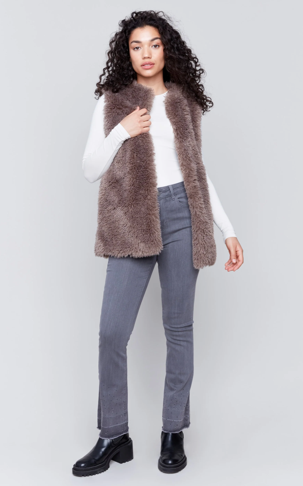 Charlie B - Faux Fur Vest