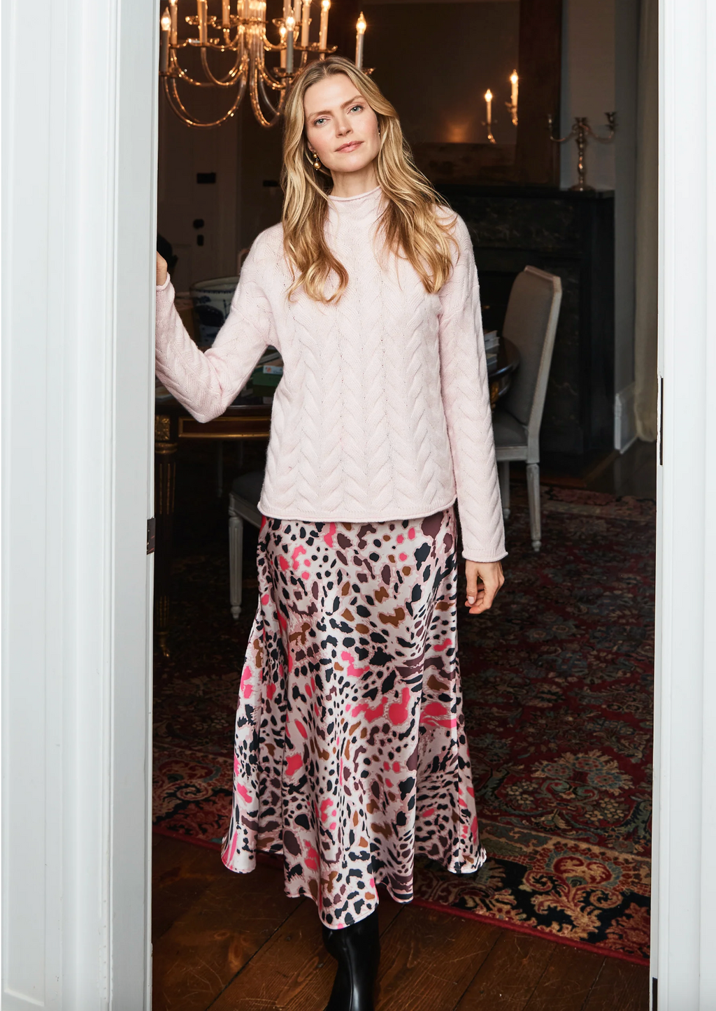 Tyler Böe - Pink Cashmere Sweater