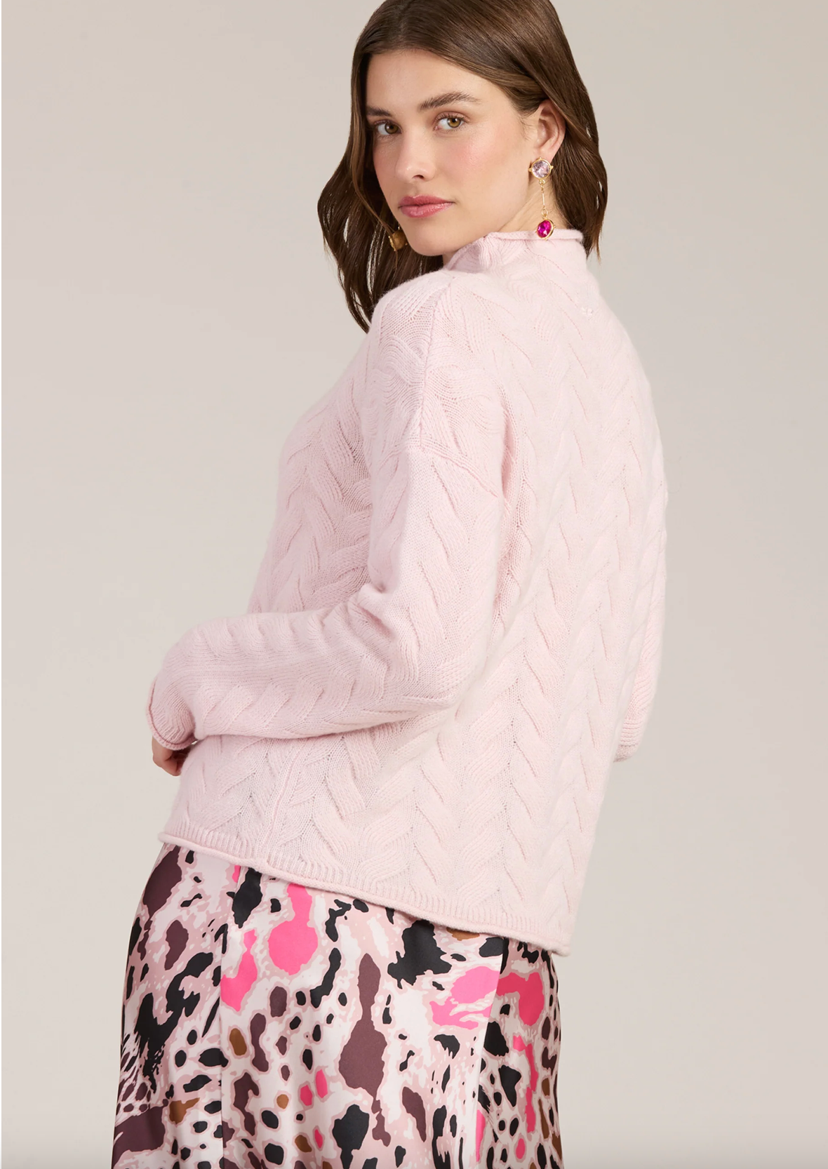 Tyler Böe - Pink Cashmere Sweater