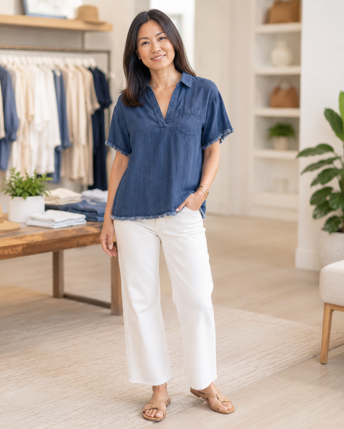 Ivy Jane Denim Tunic