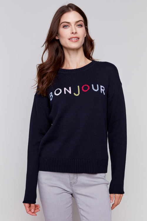 Charlie B - Bonjour Sweater Top