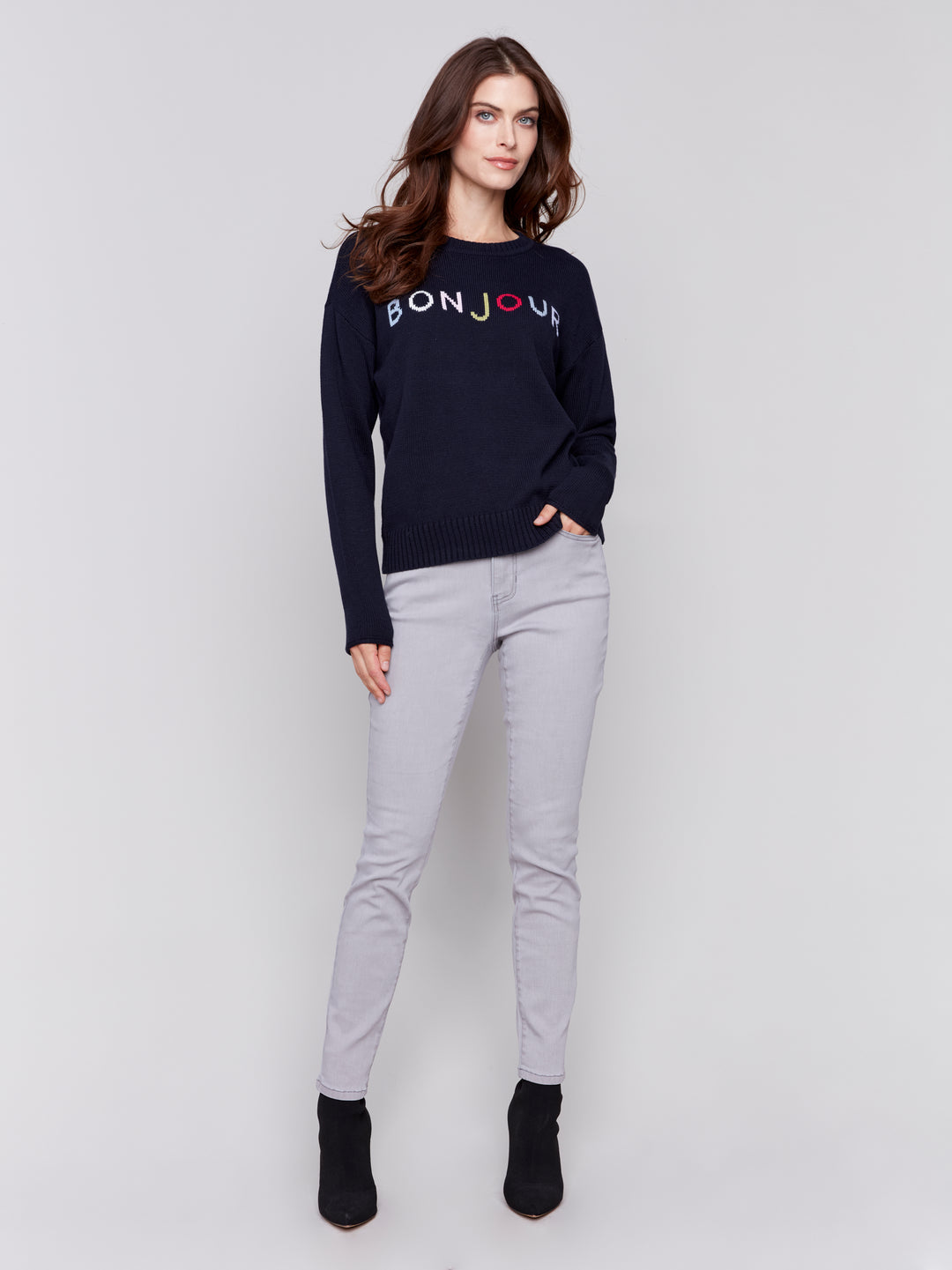 Charlie B - Bonjour Sweater Top