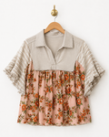 Ivy Jane Jean/Floral Top