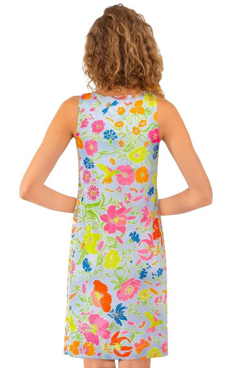 Gretchen Scott - Birds and Bees Pastel Blue Dress