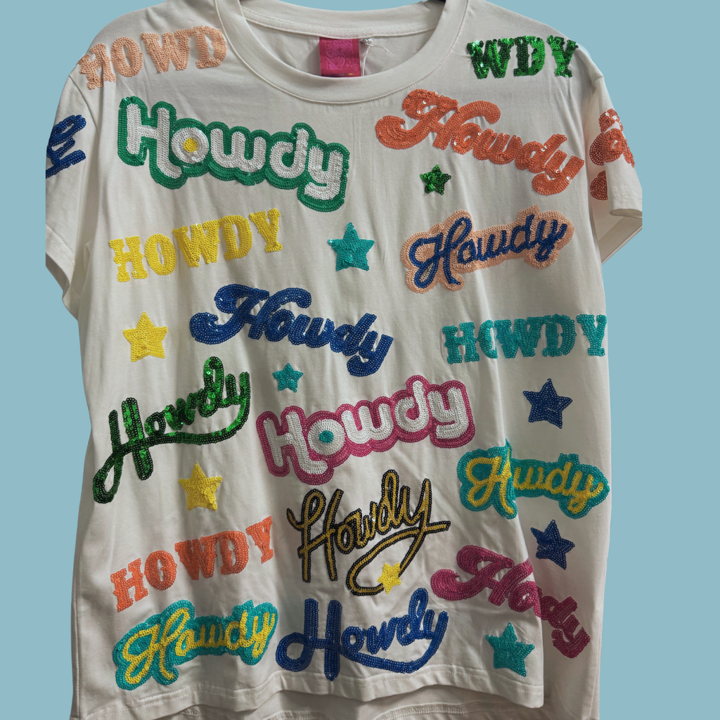 Queen of Sparkles - Howdy Tee