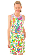 Gretchen Scott - Hummingbird Heaven Dress Pink Multi