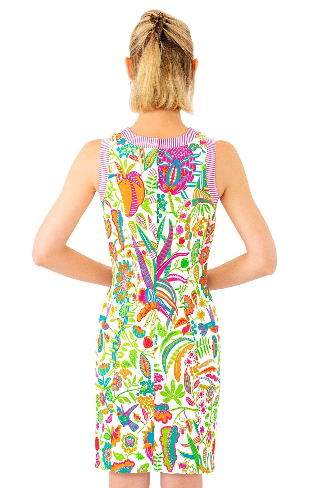 Gretchen Scott - Hummingbird Heaven Dress Pink Multi