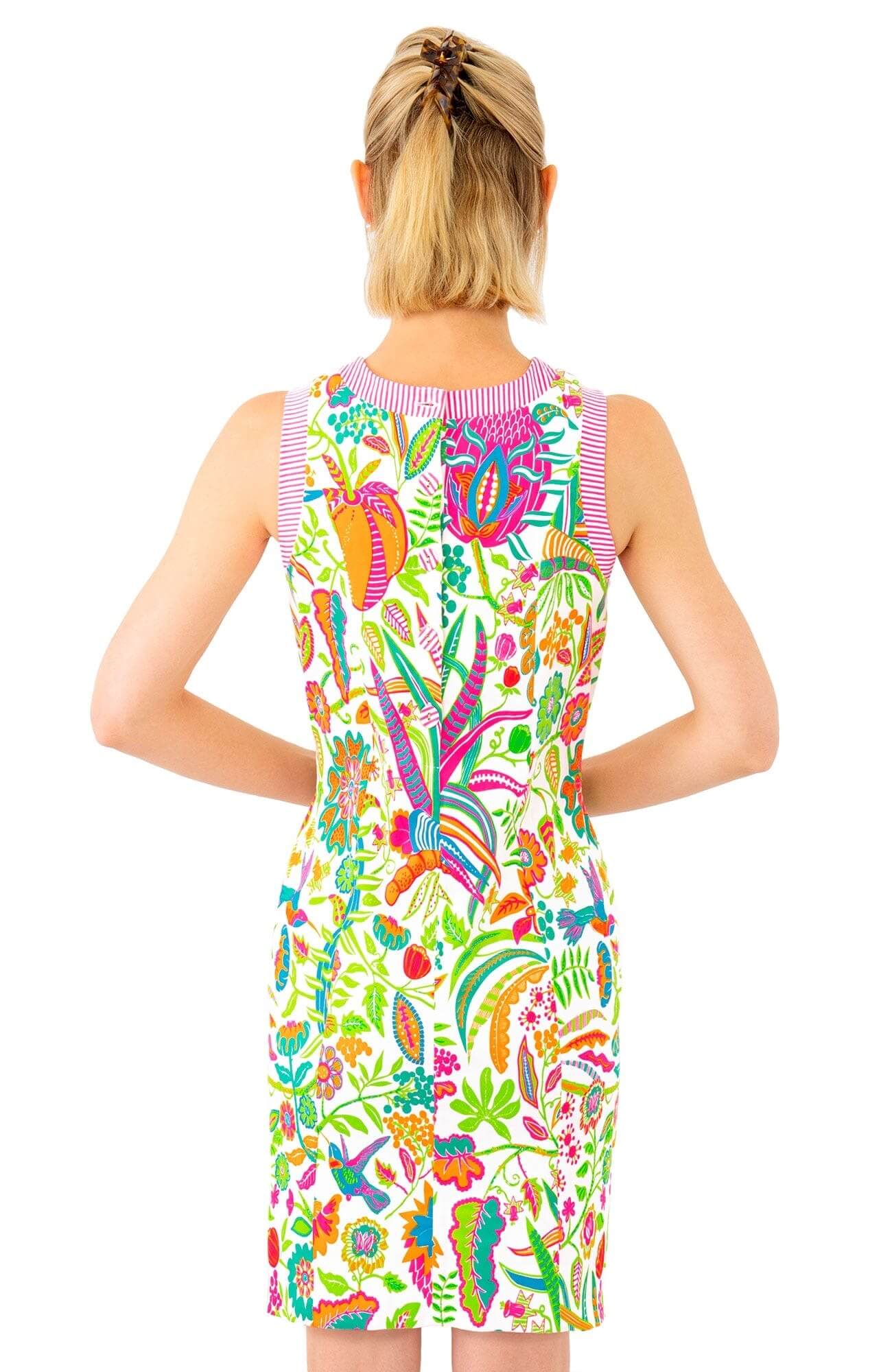Gretchen Scott - Hummingbird Heaven Dress Pink Multi