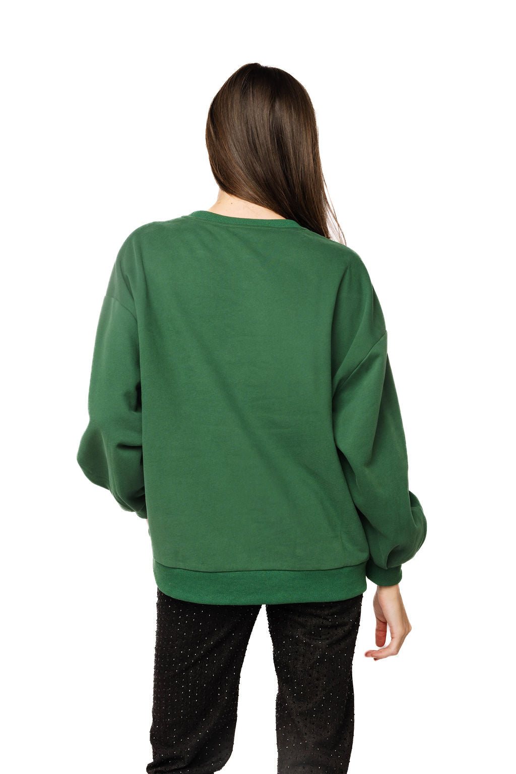 Queen of Sparkles Olive Green Turkey Sweatshirt