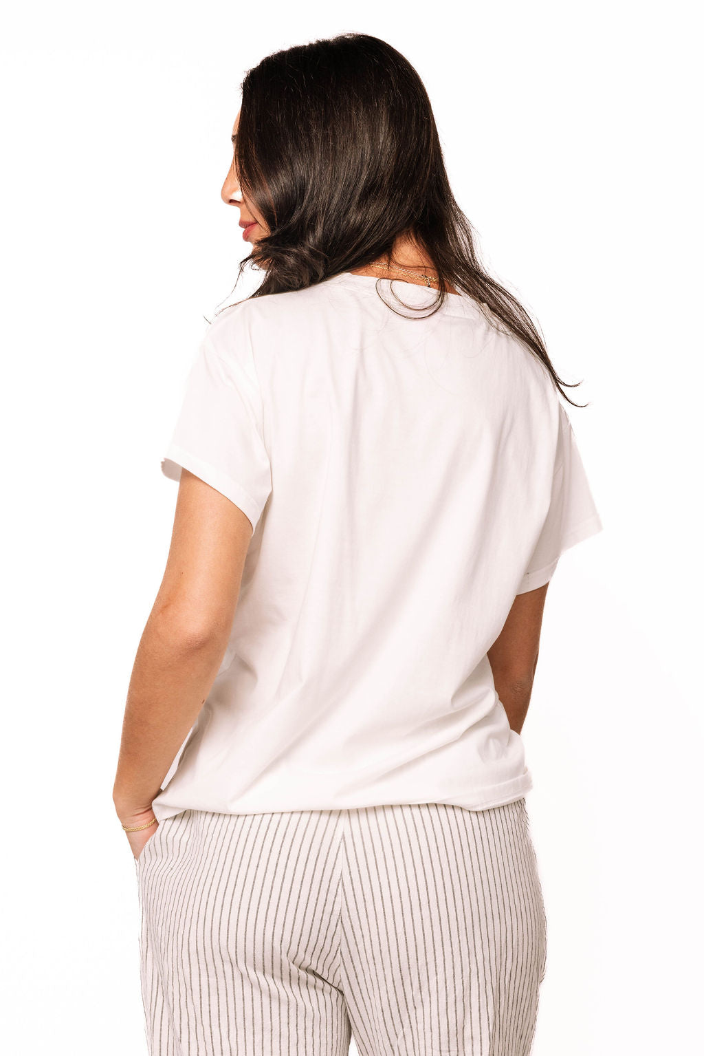 Queen of Sparkles White Lemon Tee