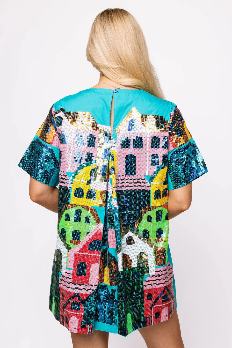 Queen of Sparkles - Sequin Houses Dress