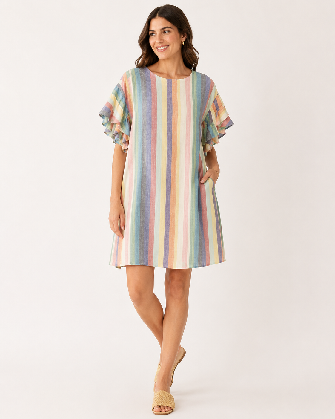 Uncle Frank Striped Dress
