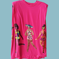 Queen of Sparkles - Pink People Mini Dress