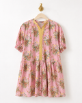Uncle Frank Pink and Orange Rose Dress
