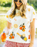 Queen of Sparkles - Mimosa Icon Tee